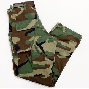 Vintage Camo Army Cargo Pants